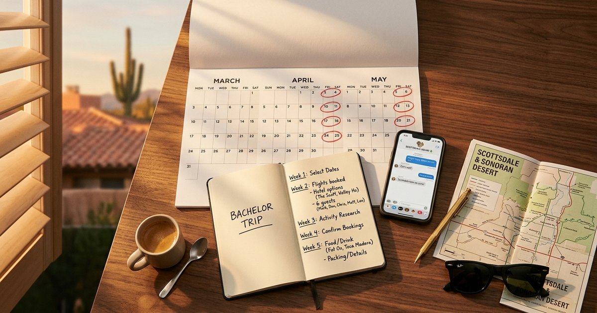 Bachelor Party Group Chat: A Best Man's Templates and System
