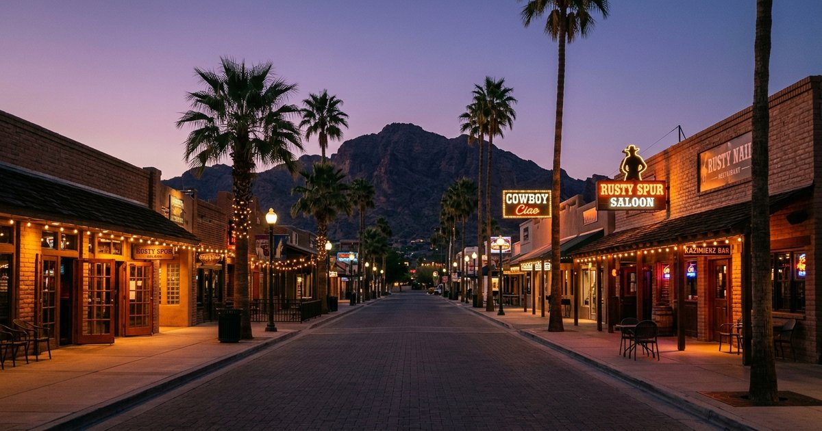 Old Town Scottsdale Bar Crawl: A Walkable 6-Stop Route We Recommend