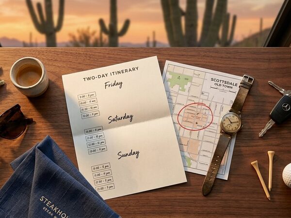 Your Hour-by-Hour Scottsdale Bachelor Party Itinerary